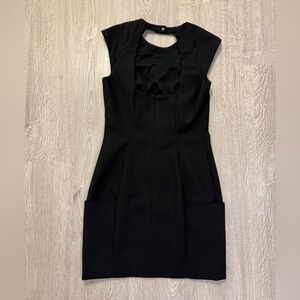 Mackage Elegant Wool Blend Dress with Pockets!